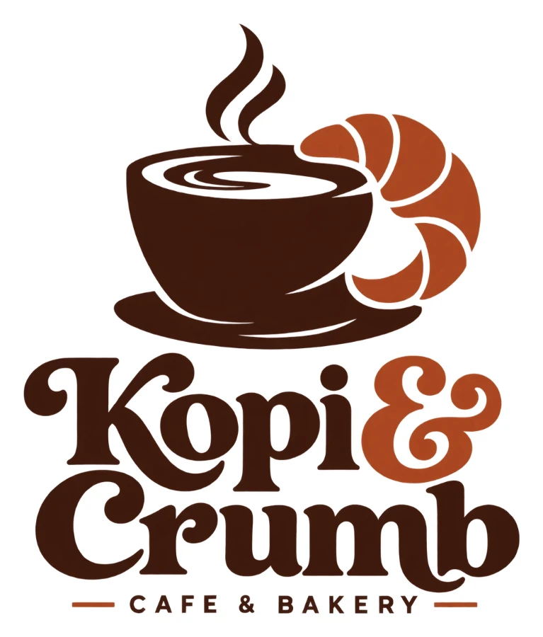 The Kopi & Crumb logo